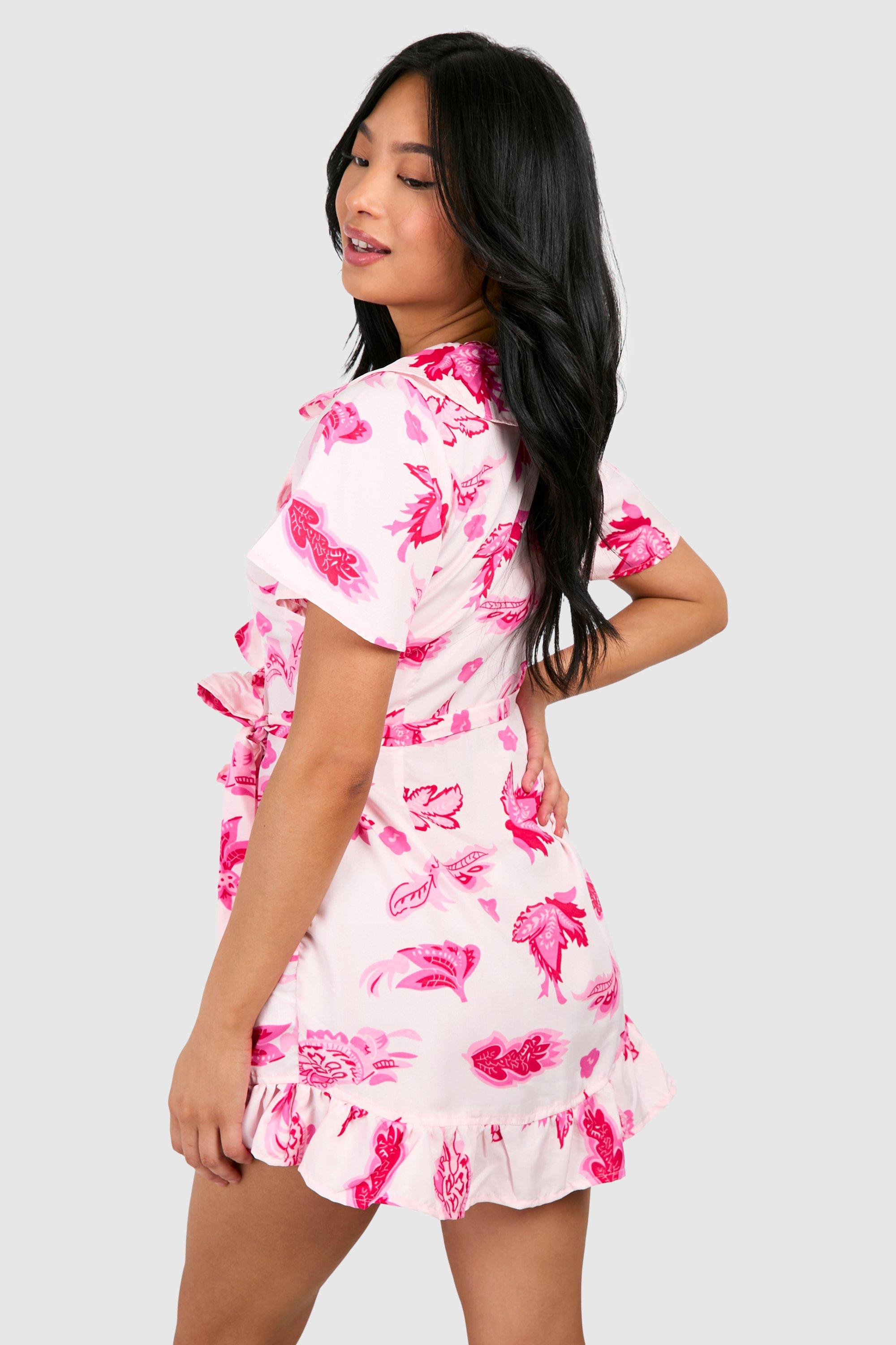 Boohoo baby outlet pink dress